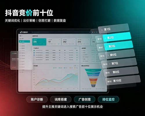 乐业抖音搜索竞价